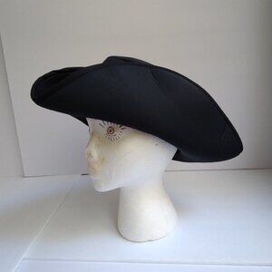 Black Foam Pirate Hat Dress It Up Or Wear It  Alone